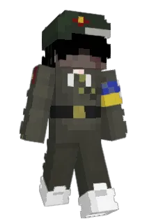 Ukrainian_ Minecraft avatar full body