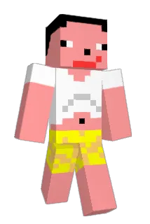 Uksam Minecraft avatar full body