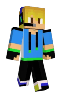 UltraBoosted Minecraft avatar full body