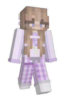 UltraVioletFox Minecraft avatar full body