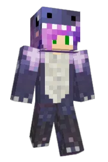 UltraVioletRE Minecraft avatar full body