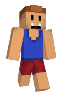 Ultrag24 Minecraft avatar full body