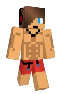 Ultraviolt Minecraft avatar full body