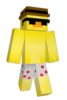 Un4G4m1 Minecraft avatar full body