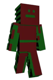 Unbeakable Minecraft avatar full body