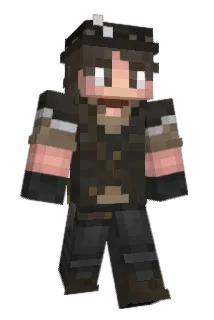Undead Minecraft avatar full body