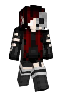 UndeadRoseRed Minecraft avatar full body