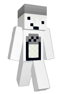 Underendless Minecraft avatar full body
