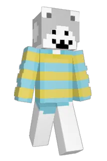 Undertale_guy Minecraft avatar full body