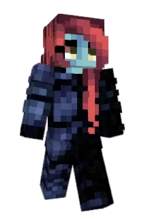 Undyne__ Minecraft avatar full body