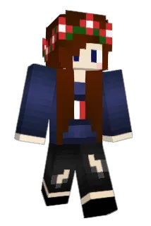 UneFilleHeureuse Minecraft avatar full body