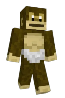 Unfetch Minecraft avatar full body