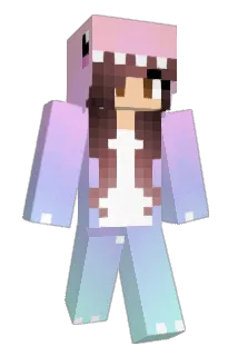 UnfrgvenGirl Minecraft avatar full body