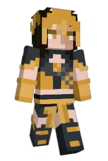 UniAubie Minecraft avatar full body
