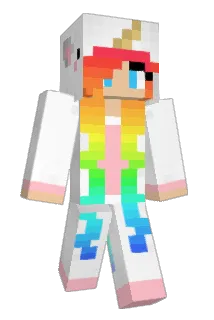 Unipenguino Minecraft avatar full body