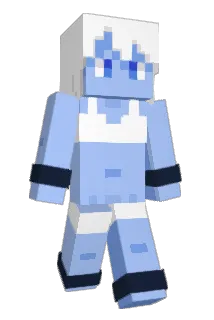 Uniponska Minecraft avatar full body