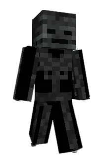 Unloaded Minecraft avatar full body