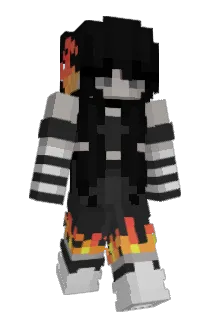 UnoReverse Minecraft avatar full body