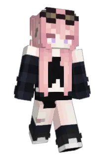 Unshattered Minecraft avatar full body