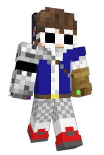 Unsympathetic Minecraft avatar full body