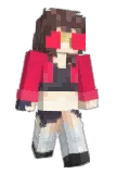 Untextured_Mesh Minecraft avatar full body