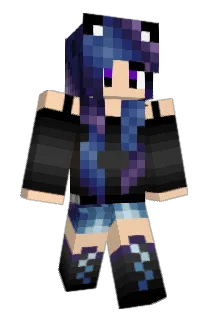 Untitled_Queen Minecraft avatar full body