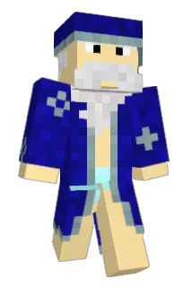 UntrainedWizard Minecraft avatar full body