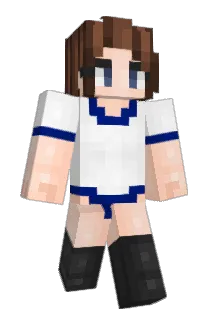 Unwarier Minecraft avatar full body
