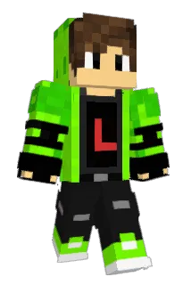UnyuGaming Minecraft avatar full body
