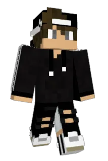 Upperside Minecraft avatar full body
