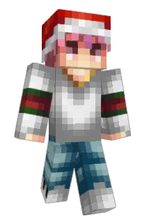 Upstair Minecraft avatar full body