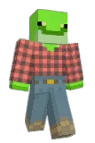 UserFrog Minecraft avatar full body