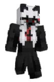 UshkaPaws Minecraft avatar full body