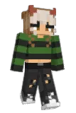 UwUmila Minecraft avatar full body