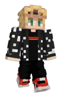 V11094812 Minecraft avatar full body