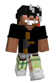 V5675 Minecraft avatar full body
