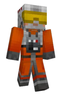 V8K24F2 Minecraft avatar full body