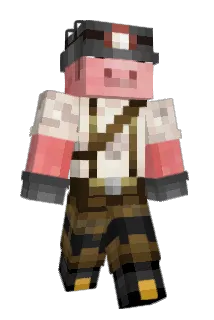 VAGINOSFAIRE Minecraft avatar full body