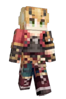 VANXEUS Minecraft avatar full body
