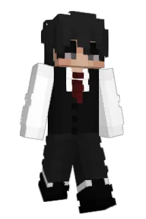 VBA_Katsuki Minecraft avatar full body