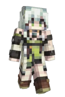 VED7 Minecraft avatar full body