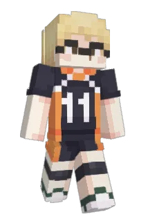 VICBAZ Minecraft avatar full body