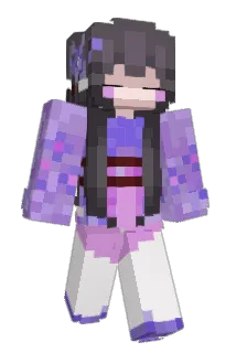 VIOLETxG Minecraft avatar full body