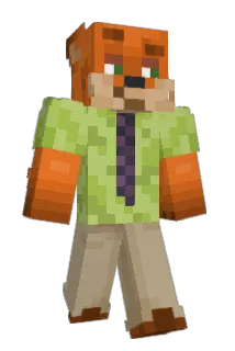 VL0G Minecraft avatar full body