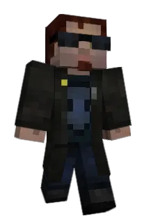 VOLKODLAK Minecraft avatar full body