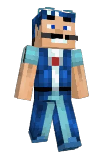 VOLKSPARTEI Minecraft avatar full body