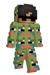VSRG Minecraft avatar full body