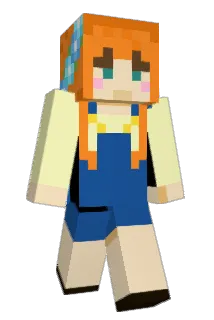 VWbusredhead Minecraft avatar full body