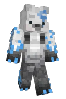 V_Bear_T Minecraft avatar full body