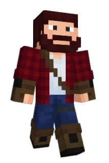 Va13n71n Minecraft avatar full body